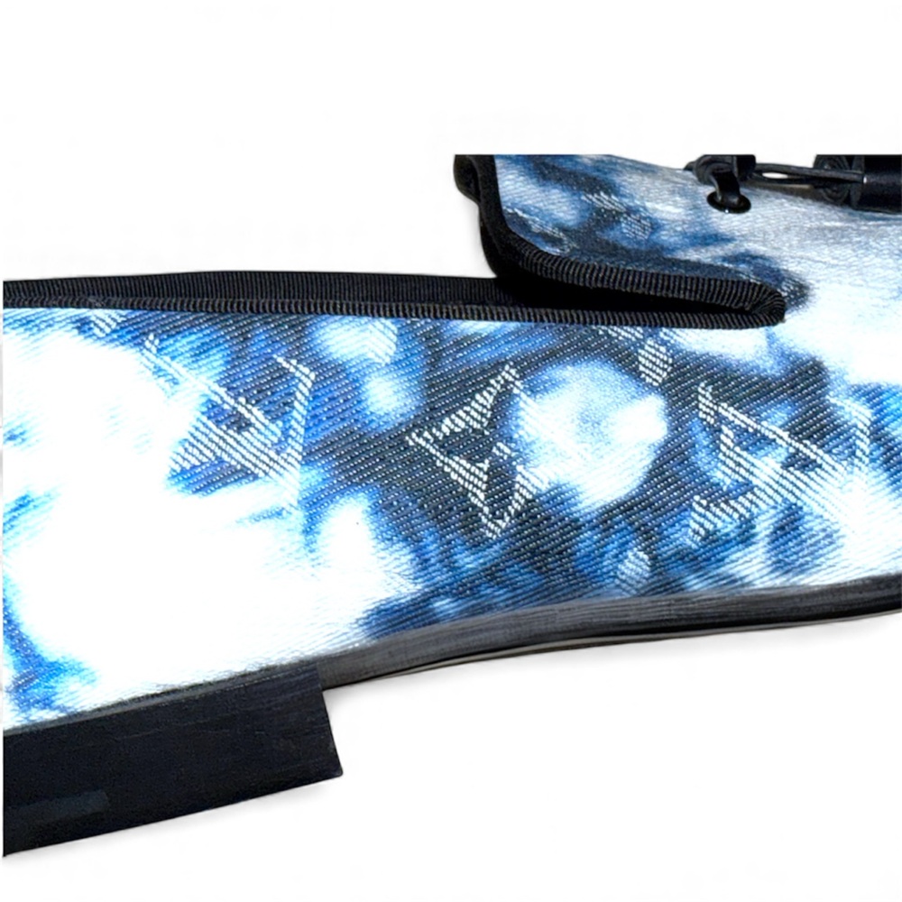 New Louis Vuitton Auteuil Loafer Blue Tie-Dye Monogram Slip-On (Size US 9 / LV 8 - Picture 4 of 12